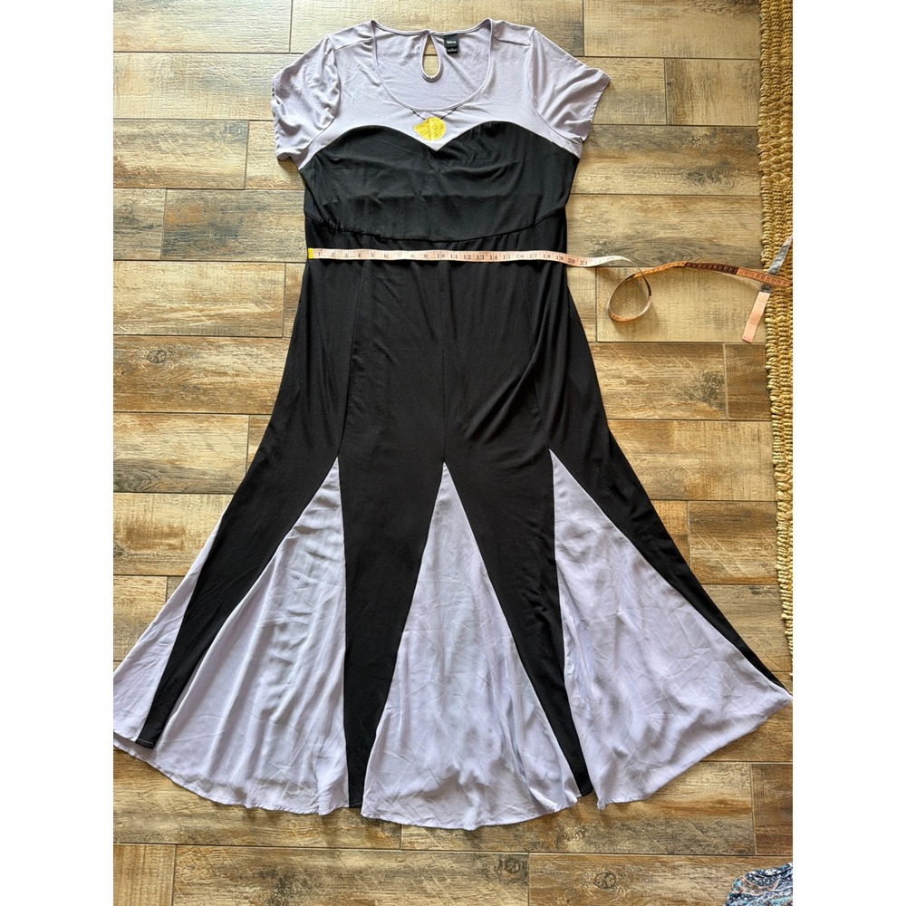 Disney The Little Mermaid Ursula Purple Maxi Dress 3X - Picture 10 of 12